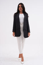 NSH Linen Jacket Black