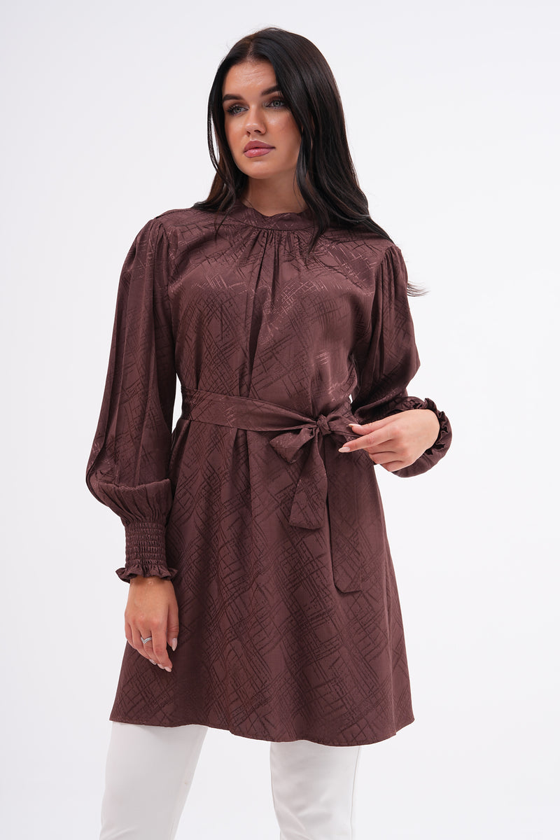 NSH Beliza Tunic Brown
