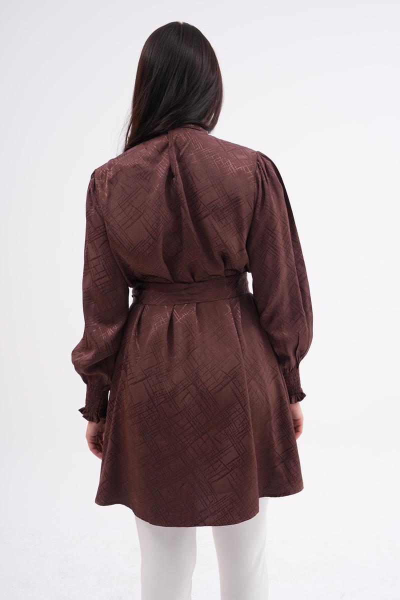 NSH Beliza Tunic Brown