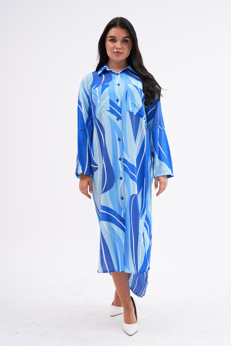 PN Malia Dress Sax Blue