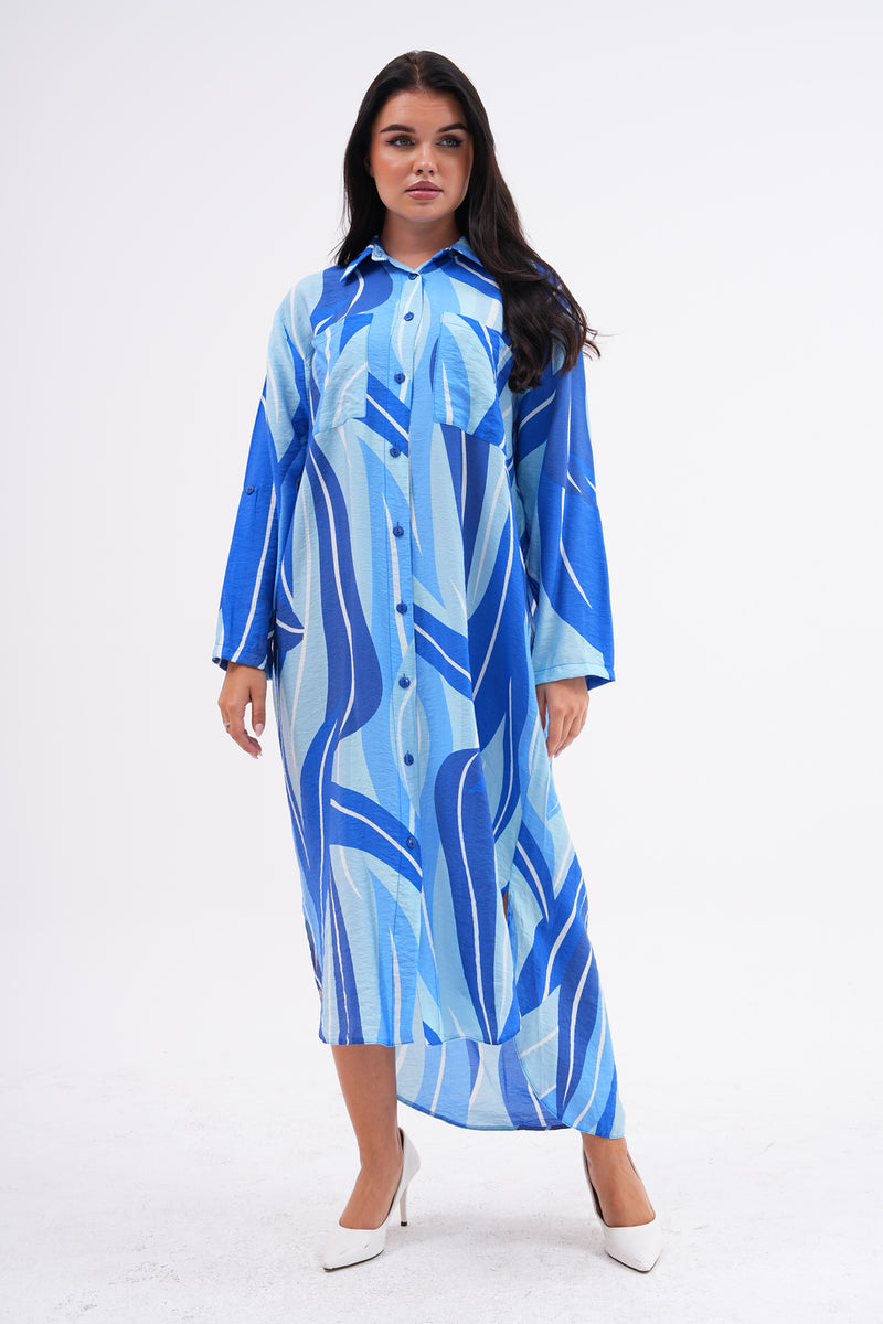 PN Malia Dress Sax Blue