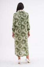 PN Batik Printed Long Tunic Khaki