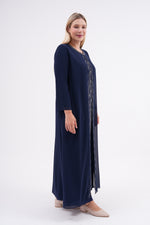 CZG Brilliant Dress Navy Blue