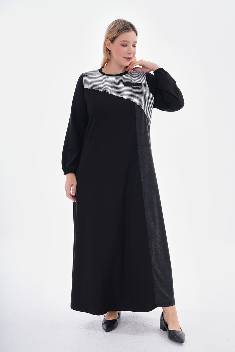 SR Topside Crowfoot Dress Black