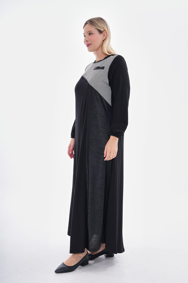 SR Topside Crowfoot Dress Black