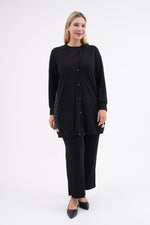 F&G Cardigan With Inner Black