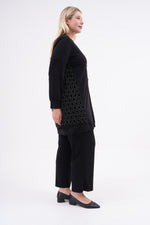 F&G Cardigan With Inner Black