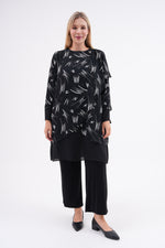 DL Asymmetrical Tunic Ecru