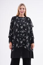 DL Asymmetrical Tunic Ecru