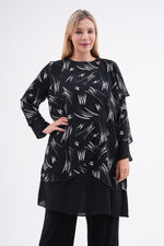 DL Asymmetrical Tunic Ecru