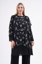 DL Asymmetrical Tunic Ecru