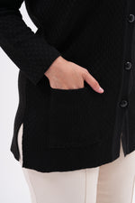 F&O Granma Cardigan Black