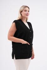 F&O Granma Button Down Vest