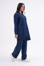 NSH Tencel Set Navy Blue