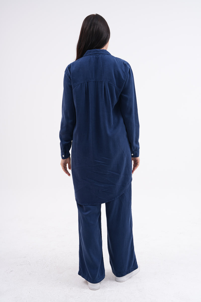 NSH Tencel Set Navy Blue