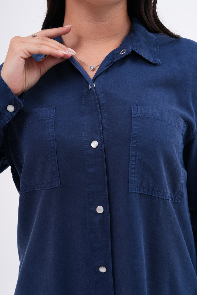 NSH Tencel Set Navy Blue