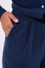 NSH Tencel Set Navy Blue