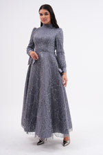 DMN Rumeysa Dress Gray