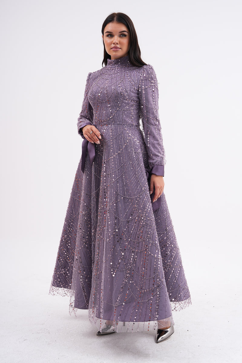 DMN Rumeysa Dress Lilac