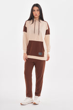 TEG 2 Colors Tracksuit Brown