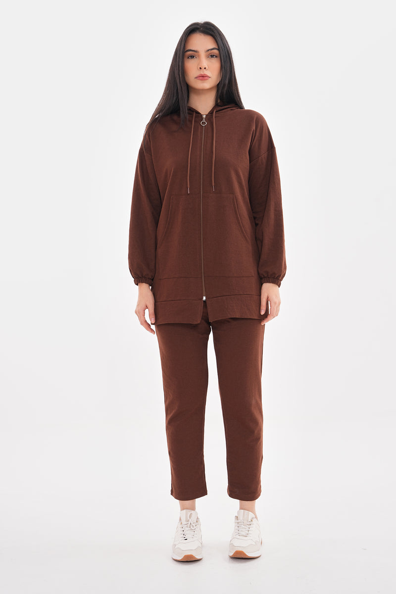 TEG Alerbo Tracksuit Brown