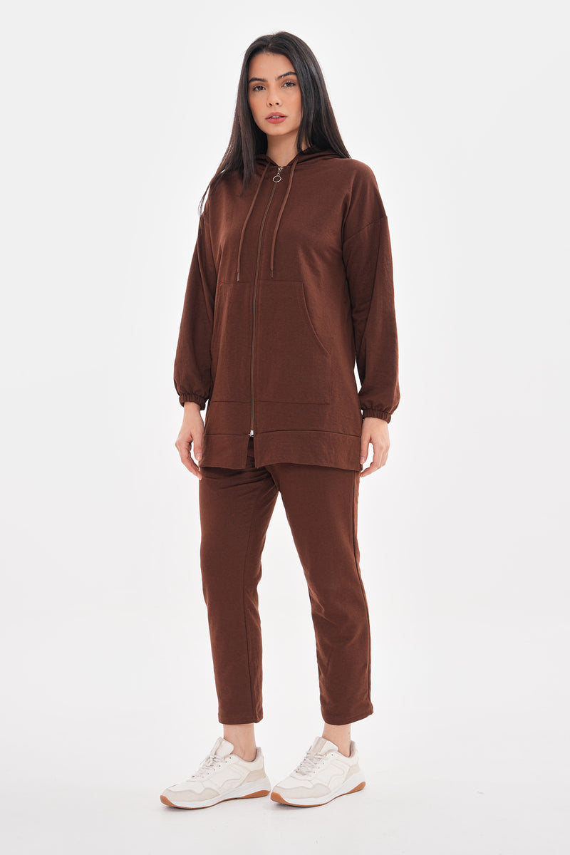 TEG Alerbo Tracksuit Brown