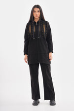 SCL Gold Stones Tracksuit Black