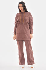 SCL Shoulder Stone Tracksuit Brown