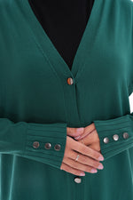 AFL Harem Cardigan Emerald