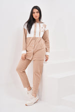 SCL Flower Tracksuit Camel