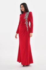 T&Y Ruya Dress Red