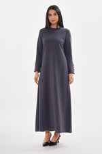 JMN Cotton Dress Gray