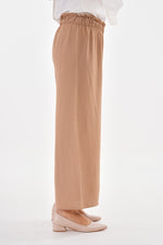 N&C Elastic Belted Pants Beige