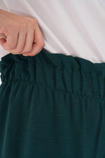 N&C Elastic Belted Pants Green