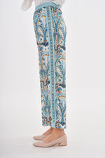 ZMS Ethnic Printed Pants Blue