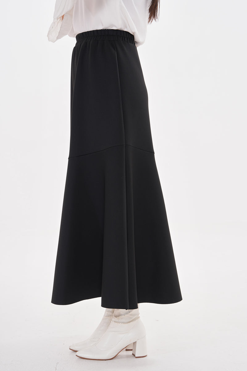 A&M Squba Volan Skirt Black