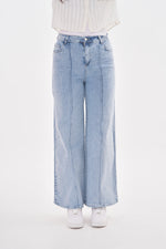 NSH Wide Denim Pants Blue