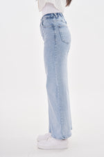 NSH Wide Denim Pants Blue