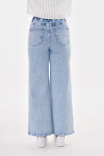 NSH Wide Denim Pants Blue