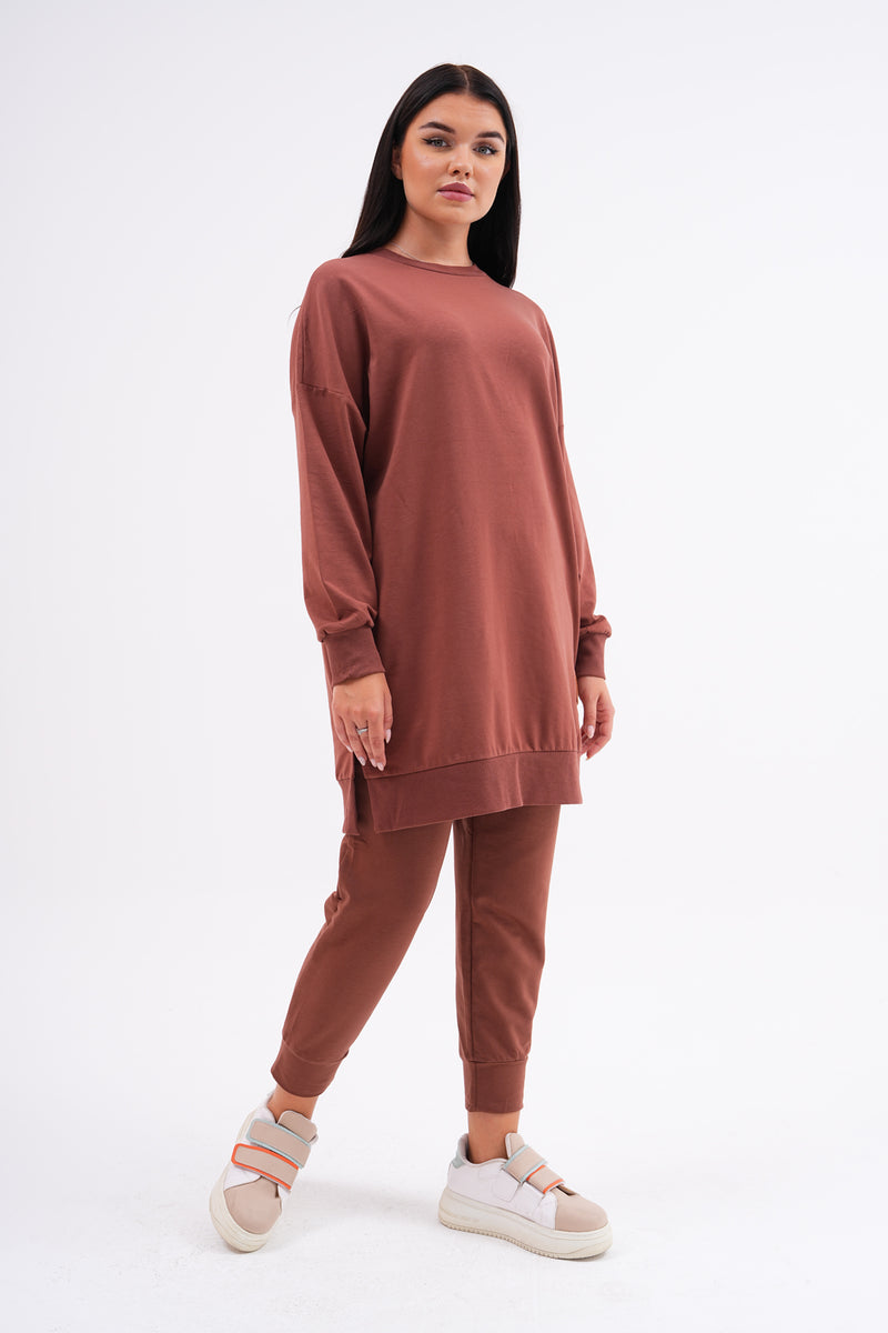 PN Basic Tunic Brown