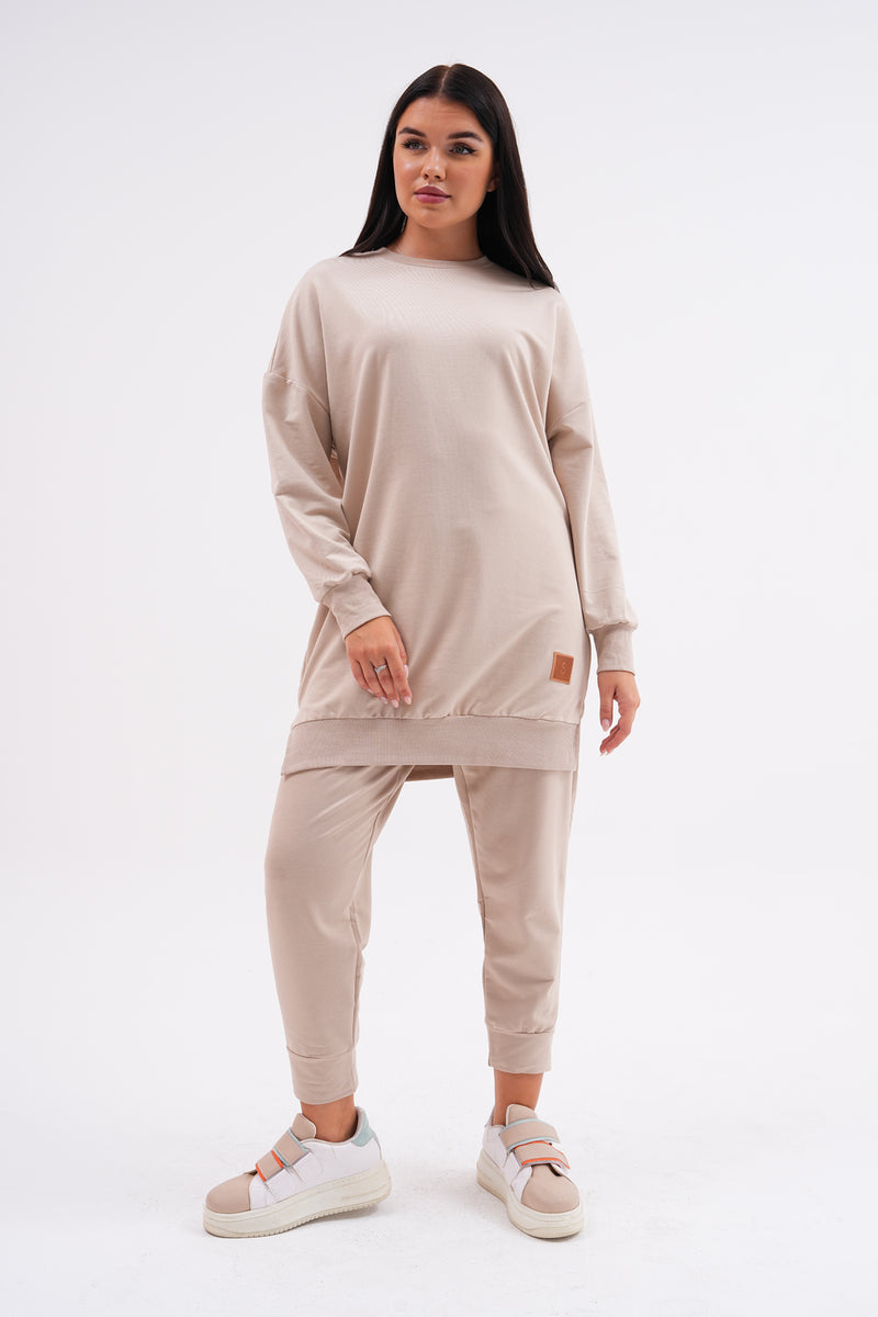 PN Basic Tracksuit Beige