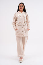 SCL Zigzag Tracksuit Beige