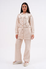 SCL Zigzag Tracksuit Beige