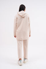 SCL Two Colors Tracksuit Beige