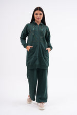 SCL Stone Zigzag Tracksuit Emerald