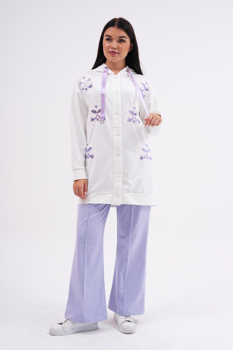 SCL Butterfly Tracksuit Lilac