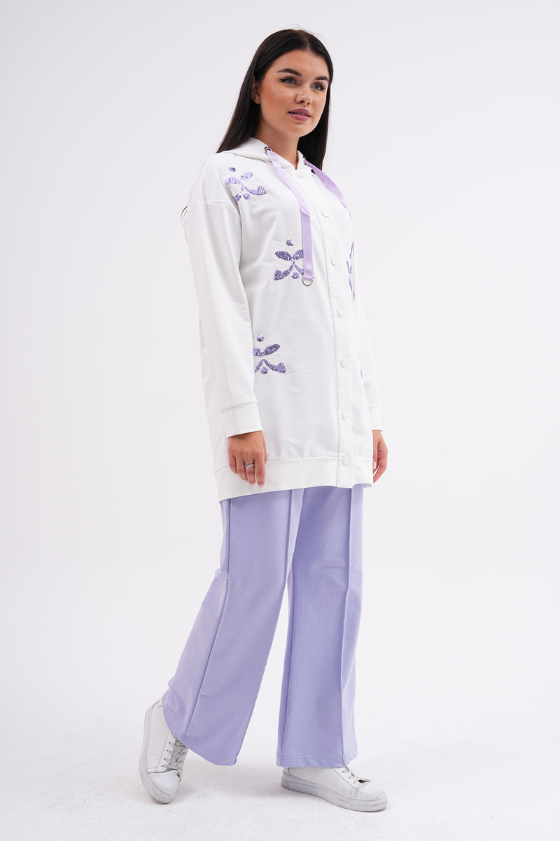 SCL Butterfly Tracksuit Lilac