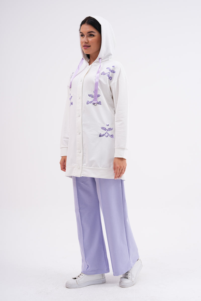 SCL Butterfly Tracksuit Lilac