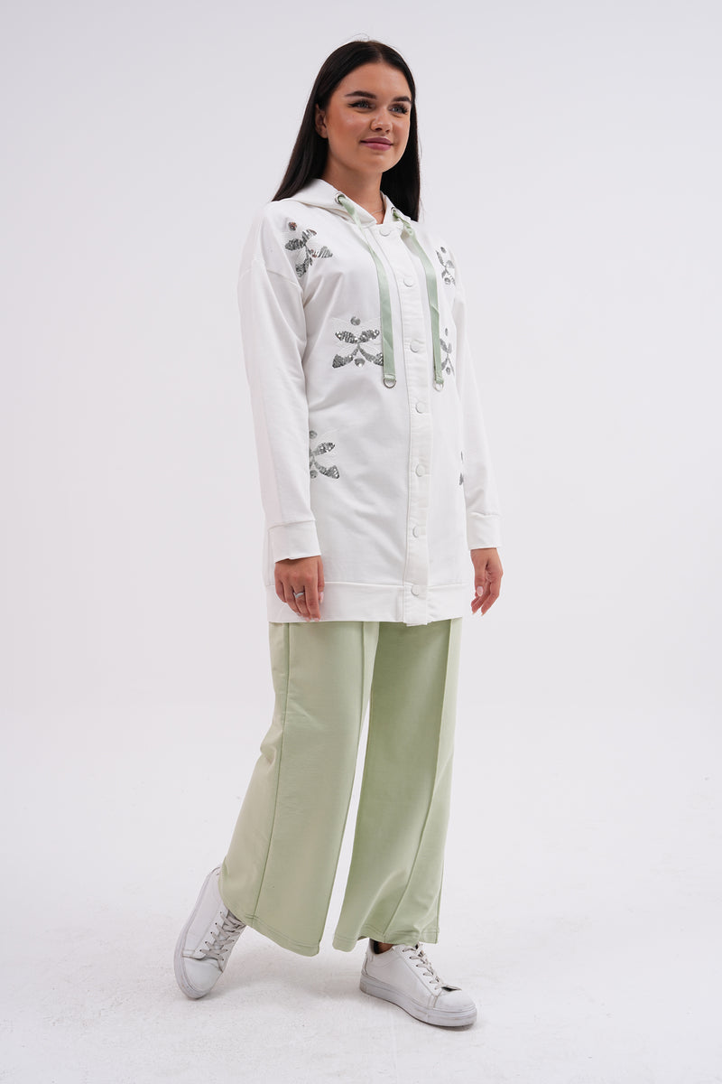 SCL Butterfly Tracksuit Almond Green