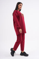 SCL Balmain Tracksuit Burgundy